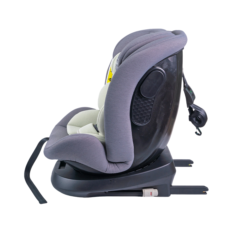 ISOFIX + สายรัดด้านบน 360 องศา เบาะนั่งนิรภัยสำหรับรถเด็กหมุนไปข้างหน้า/ข้างหลัง 40-150 ซม.