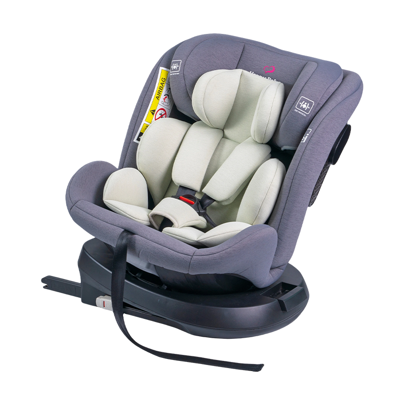 ISOFIX + สายรัดด้านบน 360 องศา เบาะนั่งนิรภัยสำหรับรถเด็กหมุนไปข้างหน้า/ข้างหลัง 40-150 ซม.