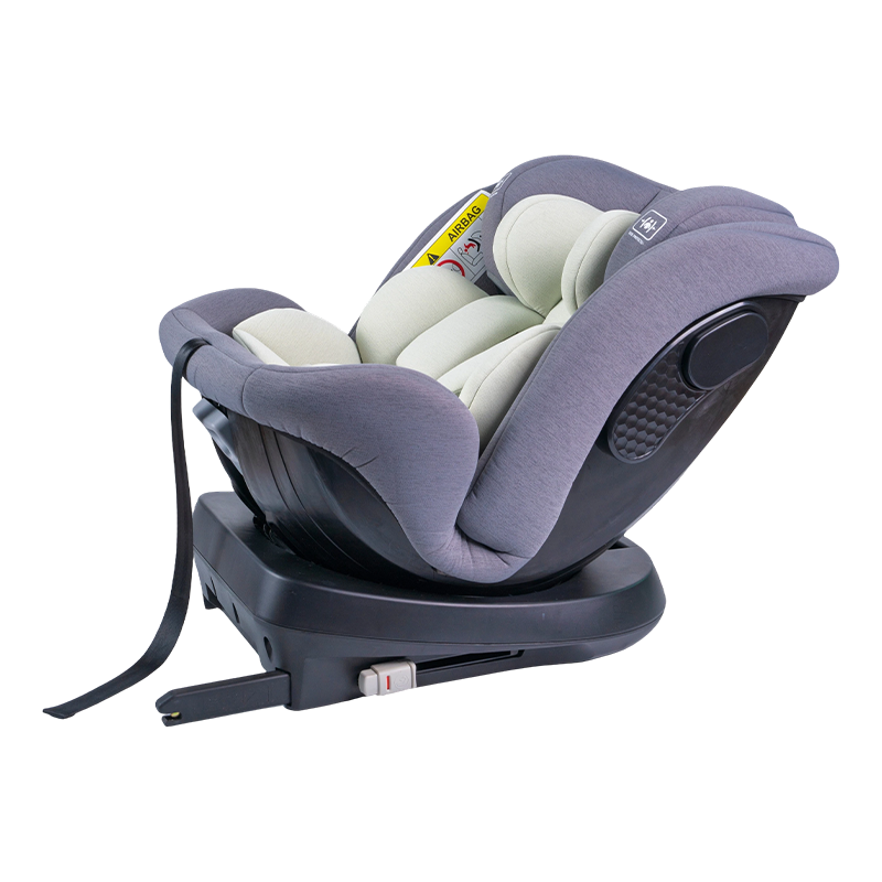 ISOFIX + สายรัดด้านบน 360 องศา เบาะนั่งนิรภัยสำหรับรถเด็กหมุนไปข้างหน้า/ข้างหลัง 40-150 ซม.
